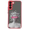 Vintage Classic Art Mona Lisa Shockproof Matte Phone Case For Samsung Galaxy S22 Ultra S21 S20 FE S10 S9 S8 S10E Plus 5G Cover