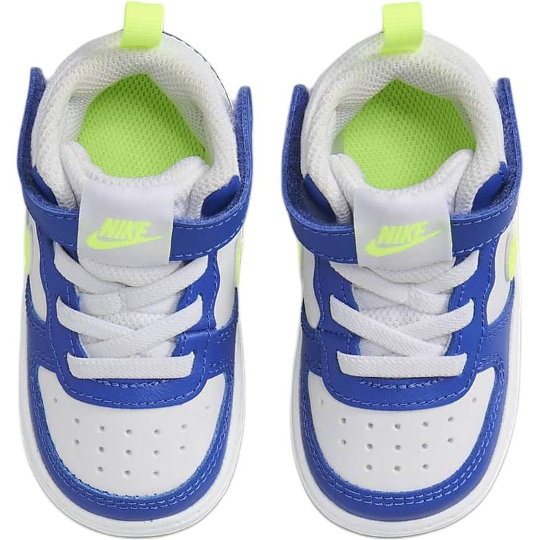 Nike Court Borough 2 Toddler Shoes Blue White Infant And Toddler HJ9281-488