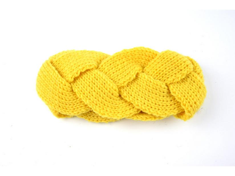 Handmade Woolen Cable Knit Headband Ear Warmer - European, American, Korean Style for Autumn/Winter