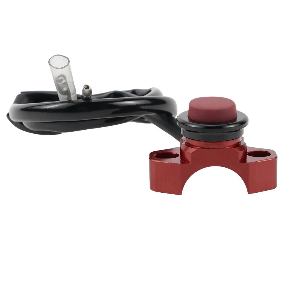 Engine Stop Start Kill Switch Red Push Button For KTM EXC EXCF Yamaha YZF YZ Honda CR CRF Kawasaki Suzuki BMW  Husqvarna Gas Gas