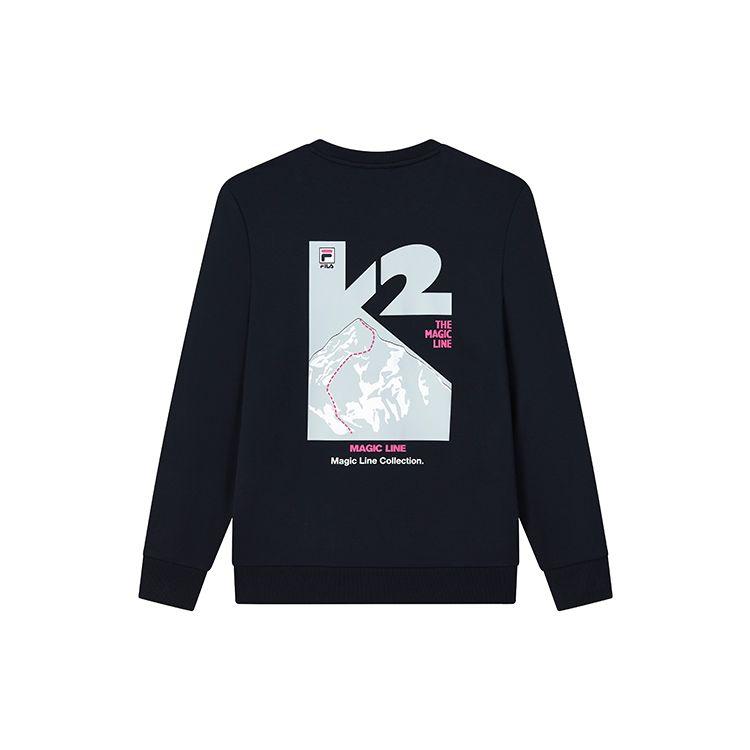 

FILA Casual Logo Print Sports Hoodie Men hoodies Legendary-Blue F11M138204F-NV S