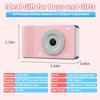 Kids' AI Card Digital Camera with Object Recognition, Dual-Band WiFi, Dual Cameras, Portable