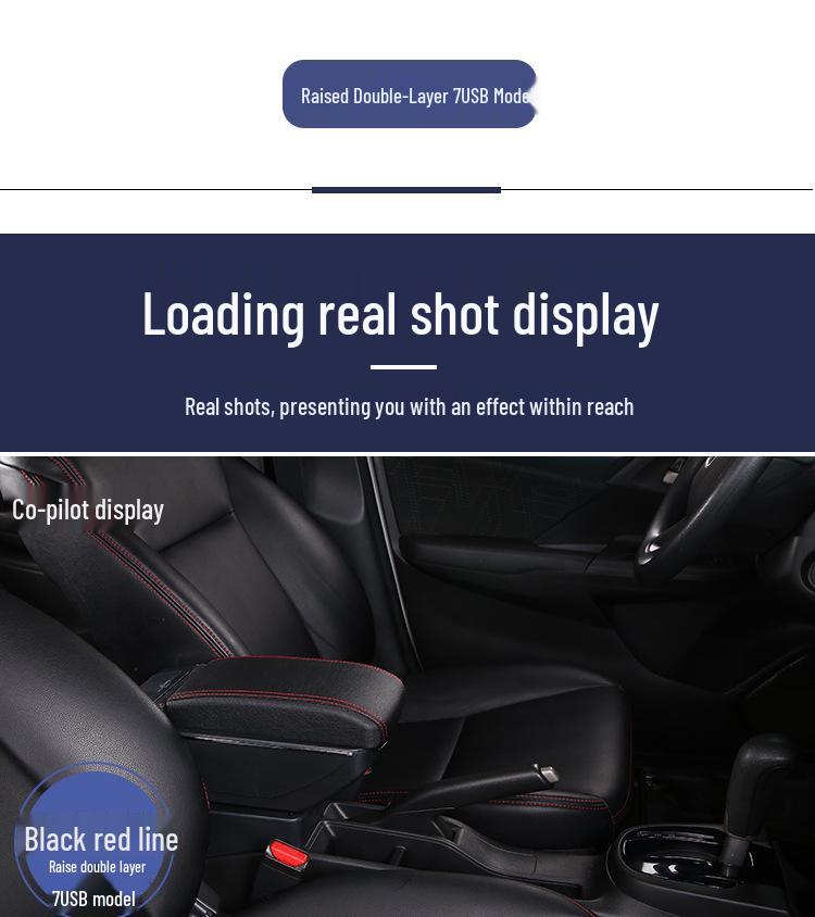 Compatible Armrest Box for Volkswagen Bora Classic & Golf 4