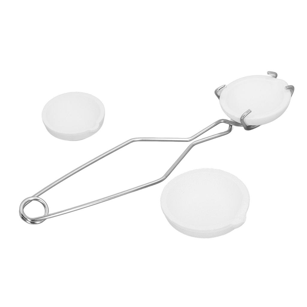 4pcs Small Quartz Crucible Set Heat Resistance Practical Small Melting Crucible Bowl Dish Cup Set for Casting Refining