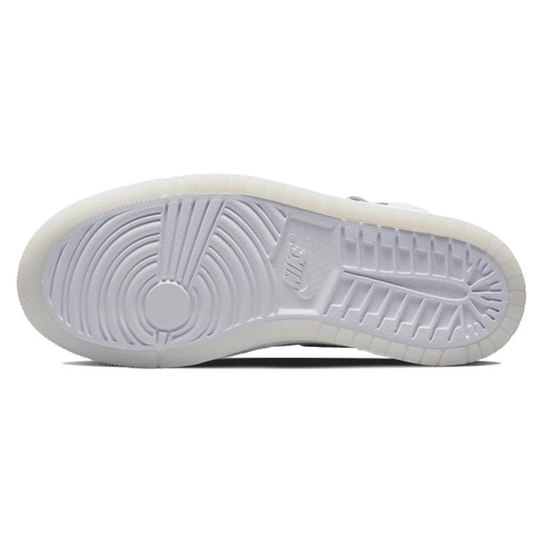 New JORDAN 1 Acclimate White Grey Fog Women's DC7723-100
