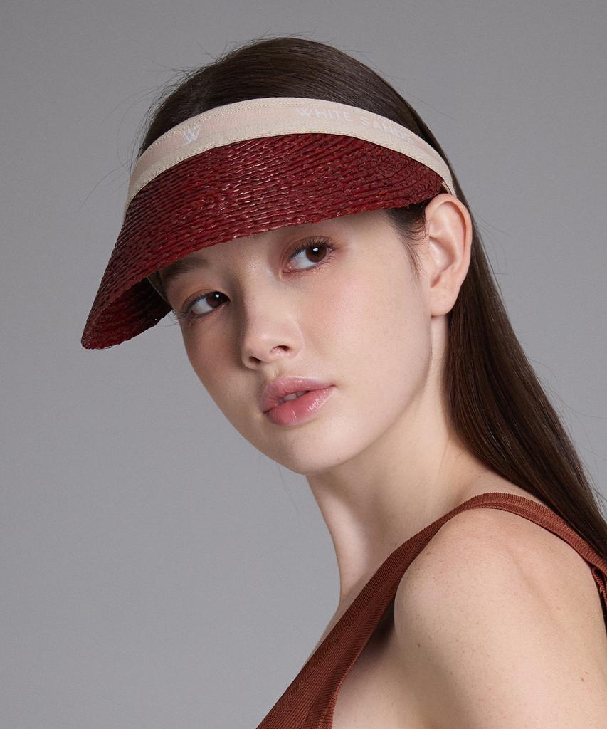 Hwaiteusaenjeu Natural Raffia Sun Cap Petra (8 Colors)