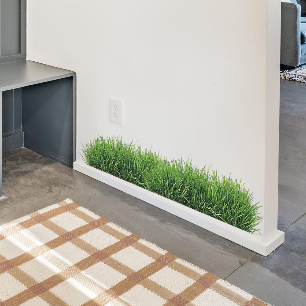 Iarbă de Simulare Personalizată Living Hol de Intrare Mobilier Plintă Decorațiuni Autocolante de Perete