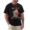 Milf Man I Love Fungi Mushroom Fungi Forest TShirt Aesthetic Clothes Vintage Clothes Plain Unique Mens Graphic Shortsleev Tee