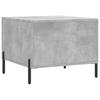 Vidaxl Couchtisch, Beton Grau, 50x50x40 cm