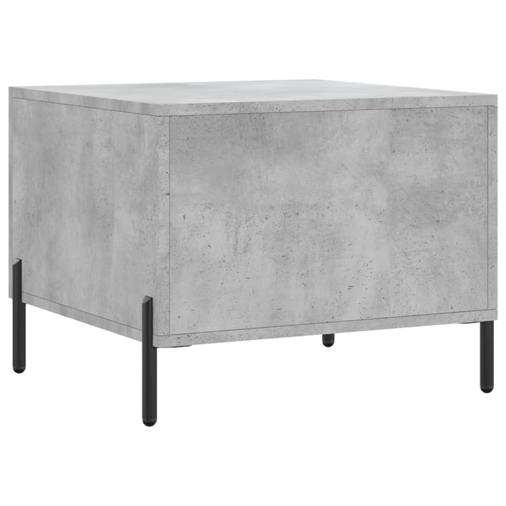 Vidaxl Couchtisch, Beton Grau, 50x50x40 cm