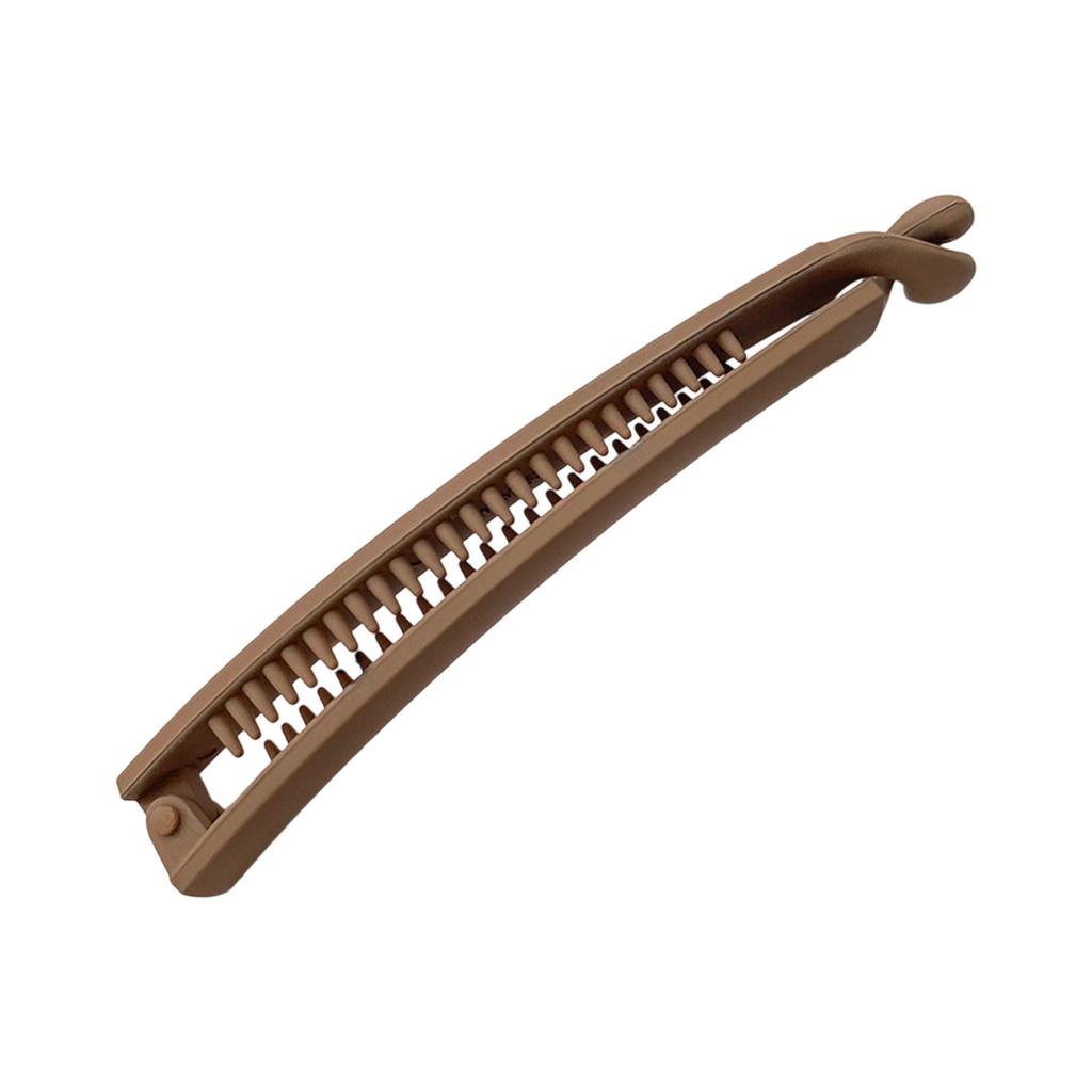 Matte Finish Banana Hair Clip for Women and Girls Strong Hold Ponytail Bun Clamps Portable Hair Styling Accessories