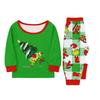 Christmas Prints Family Matching Long Sleeve Tops+Parhts Set Family Matching Sets