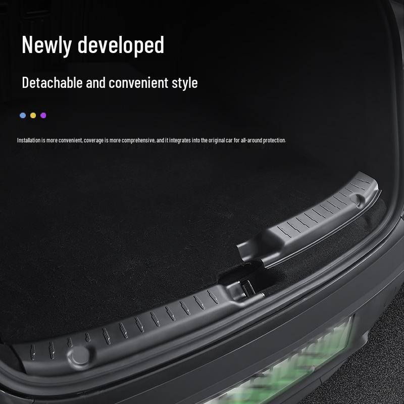 Refreshed Model Tesla Trunk Anti-Collision Tailgate Protector Strip