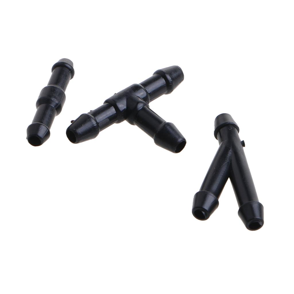 Windscreen Car Water Wiper Nozzle Mist Washer Spray Tube Hose with 30 Connectors