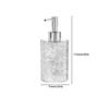 Luxury Bathroom Soap Dispenser Reusable Hand Pump Dispenser Bottle Transparent Shower Gel Empty Bottle Liquid Container