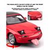 Miniature 1/32 Mazda MX5 Alloy Diecast Metal MX-5 Toy Car Model Vehicle Sound & Light Collection Hobbies Gifts for Children Boys Kids