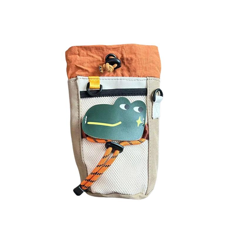 

Cute Cartoon Bicycle Basket Cycling Bike Front Storage Bag Sports Water Cup Organizer Portable Cycling Bag Bicycle Accessories StyleB
