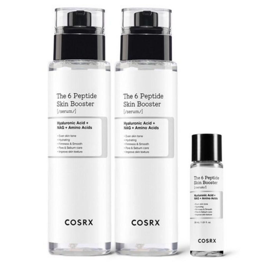 COSRX 6X Peptide Collagen Skin Booster Toner Serum 150ml 2p + 30ml Set