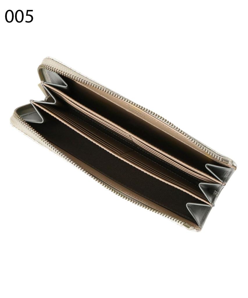 Wallet DAMASCO Zipper Long Wallet 70941796 Pink Gold [Hiroko Hayashi] Women's (005) 00(FREE)