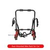3 Bike Trunk Mount Bicycle Rack Carrier 50KG Load Fits Most Cars SUVs Sedans Hatchbacks Folding Heavy Duty Rear Carrier