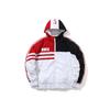 Li Ning Paris Fashion Week White And Red Spliced White Duck Down Short Jacket Men Jacket AYMN197-1