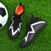35-47 Hochwertige hochwertige Jugend-Fußballschuhe für Herren Broken Nails Herren-Schnürstiefel aus Gummi mit weichem Boden und großen Fußballschuhen