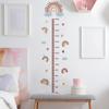 Rainbow Growth Chart for Kid Wall Stickers Nurserys Room Decorations for Bedroom