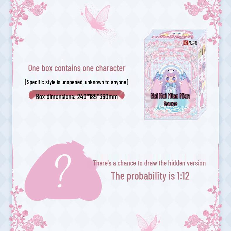 Xiaohongshu Lyla Plush Blind Box Toy - Second Generation Backpack Pendant & Home Decoration