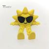 Fun Gadgets for Boredom Weather Gnome Figurine, 3D Printed Poseable Series Desk Toy, Stress Relief Fidget Toys Creative Collectible Decor Office, Gift
