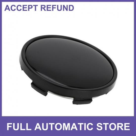 

Single Car Wheel Hub Center Caps 62 mm 2.44 OD Center Hub Cover ABS Black