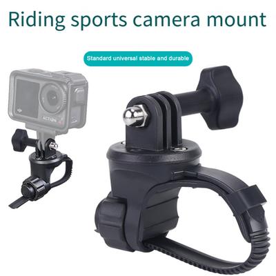 Bicycle Action Camera Mount Stable Anti-Slip Design Universal Easy Installation MTB Road Bike Handlebar Camera Holder Storage Rack