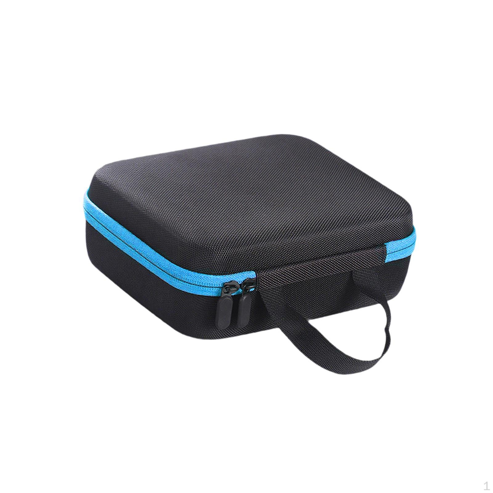 

Electric Drill Carry Case Hard Tool Box Multipurpose Lightweight Organizer with Handle for 22cmx17cmx6cm синий