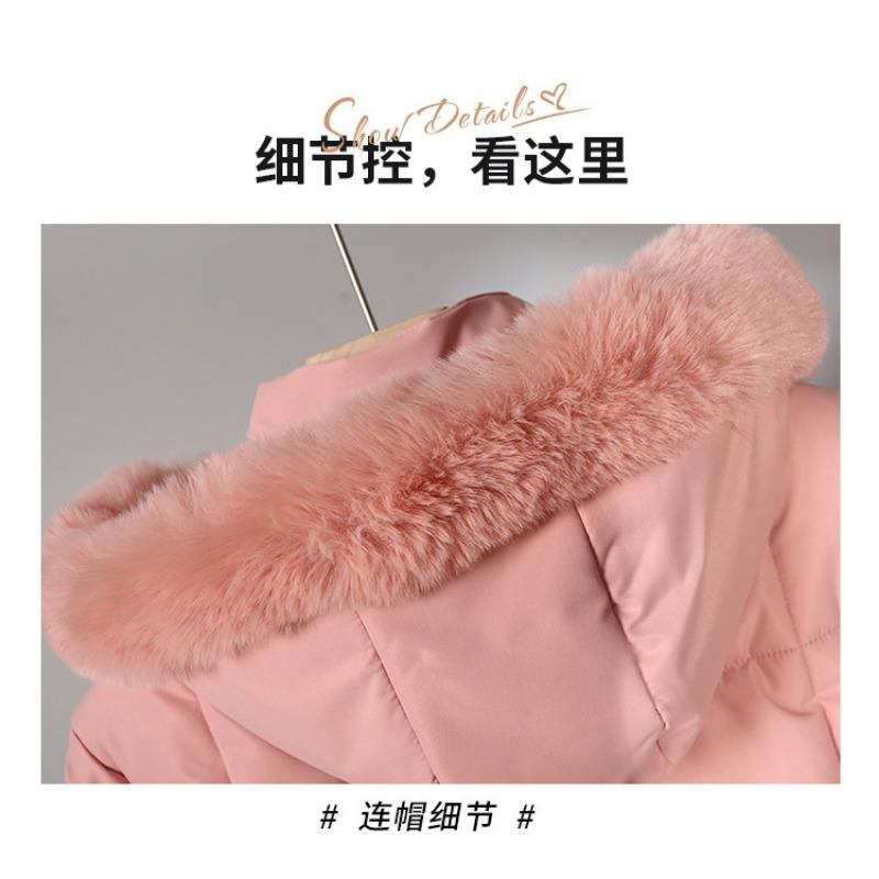 Women S Winter Hooded Short Long Sleeve Cotton Padded Coat