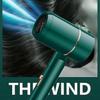 A Powerful 600 Watt Fast Drying And Low-noise Hair Dryer With A Negative Hair Dryer With A 3-speed Range With 1 Supply And Collection Nozzle Less