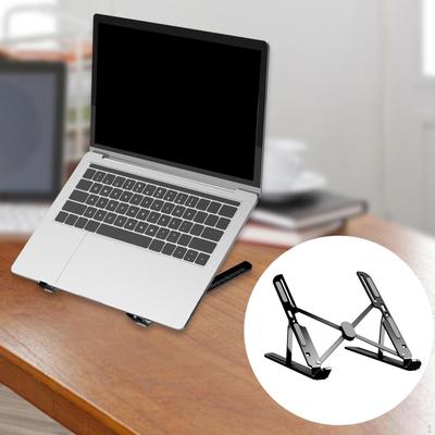 Desktop Laptop Stand, Portable Holder, Aluminum Alloy Universal Riser with Ventilation And