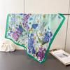 French Pastoral Simulation Silk Printing Square Scarf Shawl Scarf High-end Neck Small Square Scarf Headscarf Silk Scarf