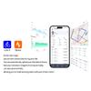 Neuester 2,6" 5,4 Bluetooth ANT+ Kabelloser GPS Fahrradcomputer Smartes Cycling Kilometerzähler Tacho Tracker mit Trittfrequenz-Geschwindigkeitssensor