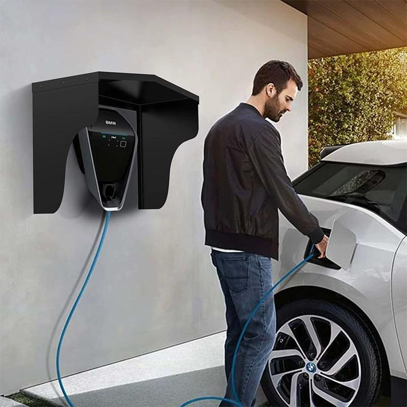 Stație de încărcare vehicule electrice WallBox Accesorii Acoperiș de protecție Post de încărcare Acoperiș Capac din oțel inoxidabil