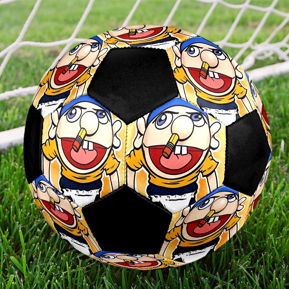 Jeffy Theme Size 5 Soccer Ball, Suitable for Both Indoor and Outdoor Matches, a Gift Suitable for Everyone.