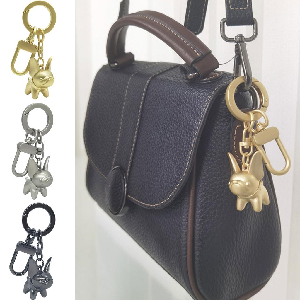 Stylish Key Holder Key Pendant Metal Key Adornment Dog Shape Stylish Key Jewelry Metal Texturte for Various Occasion