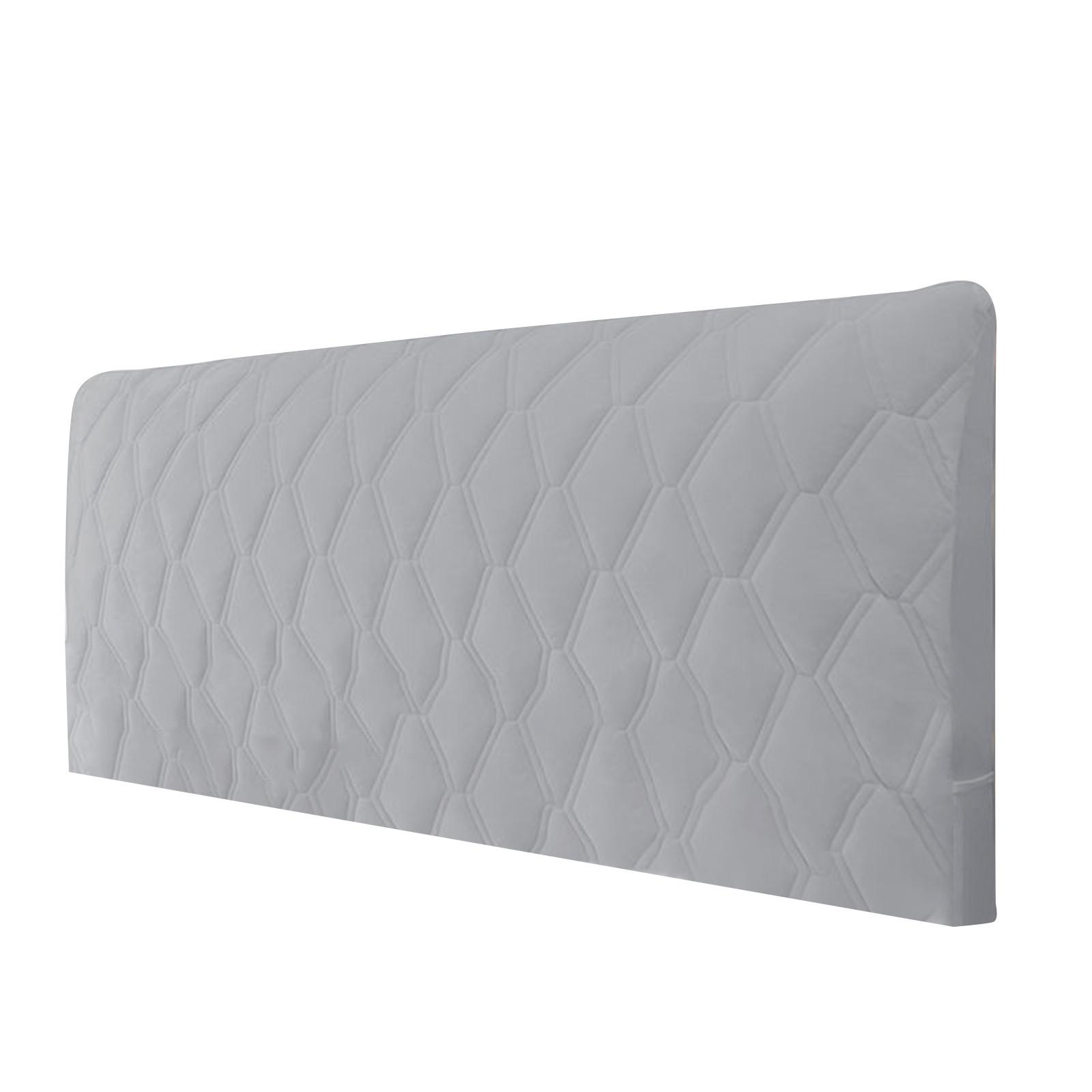 Декоративный чехол для изголовья кровати в полный размер, эластичные чехлы для изголовья кровати, моющиеся чехлы для спальни One Size