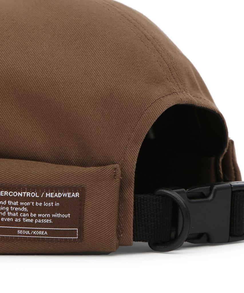 Eondeokeonteulol Cotton Brimless Cap Mold Cap / Twill Cotton / D Brown