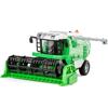 1/24 Alloy Combined Wheat Harvester Model Agricultural Tractor Vehicle Sound and Light Suitable for Collection Kids Toys
