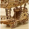 3D Wooden Airship Puzzle Mechanical Model DIY Assembly Creative Gift For Adults Kids Unique 3D Puzzle Toy Mask Collectible