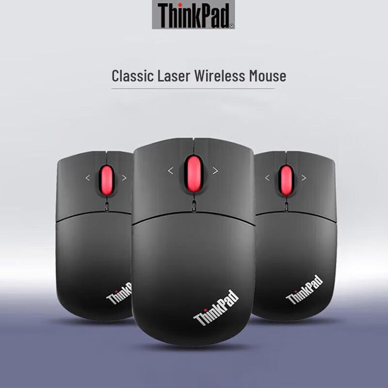 ThinkPad Wireless Mouse with Classic Red Dot