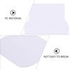 4Pcs Toilet Seat Lifter Self-Adhesive Easy Install Comfortable Handle for Anti-Touching Use Works with Most Toilet Lids