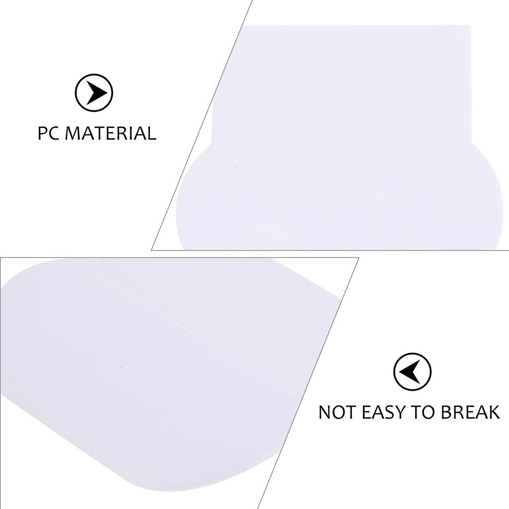 4Pcs Toilet Seat Lifter Self-Adhesive Easy Install Comfortable Handle for Anti-Touching Use Works with Most Toilet Lids