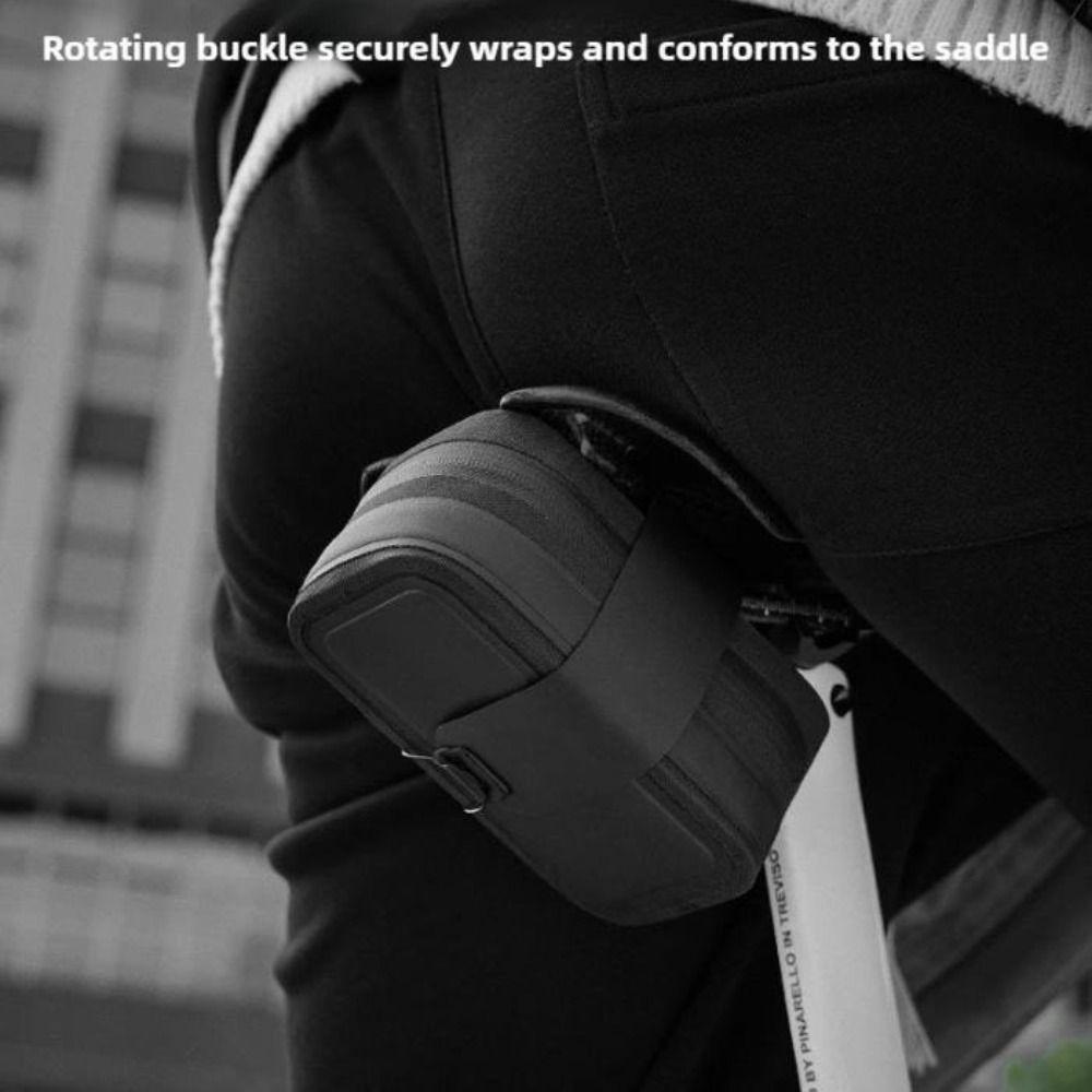 Large Capacity Rainproof Cycling Bag 360° Rotating Buckle Road Bicycle Bag  Outdoor Riding