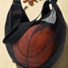 Portable Zipper Pocket Mesh Shoulder Bag Storage Bags Gym Sports Net Backpack Basketball Soccer Football Volleyball Match Bag
