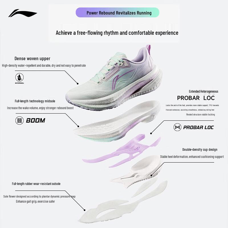 Li-Ning WuShi 5.0 Protective Women's Running Shoes